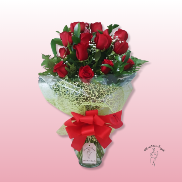 Ramo Rosas Rojas Largas