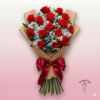 ramo de 12 rosas