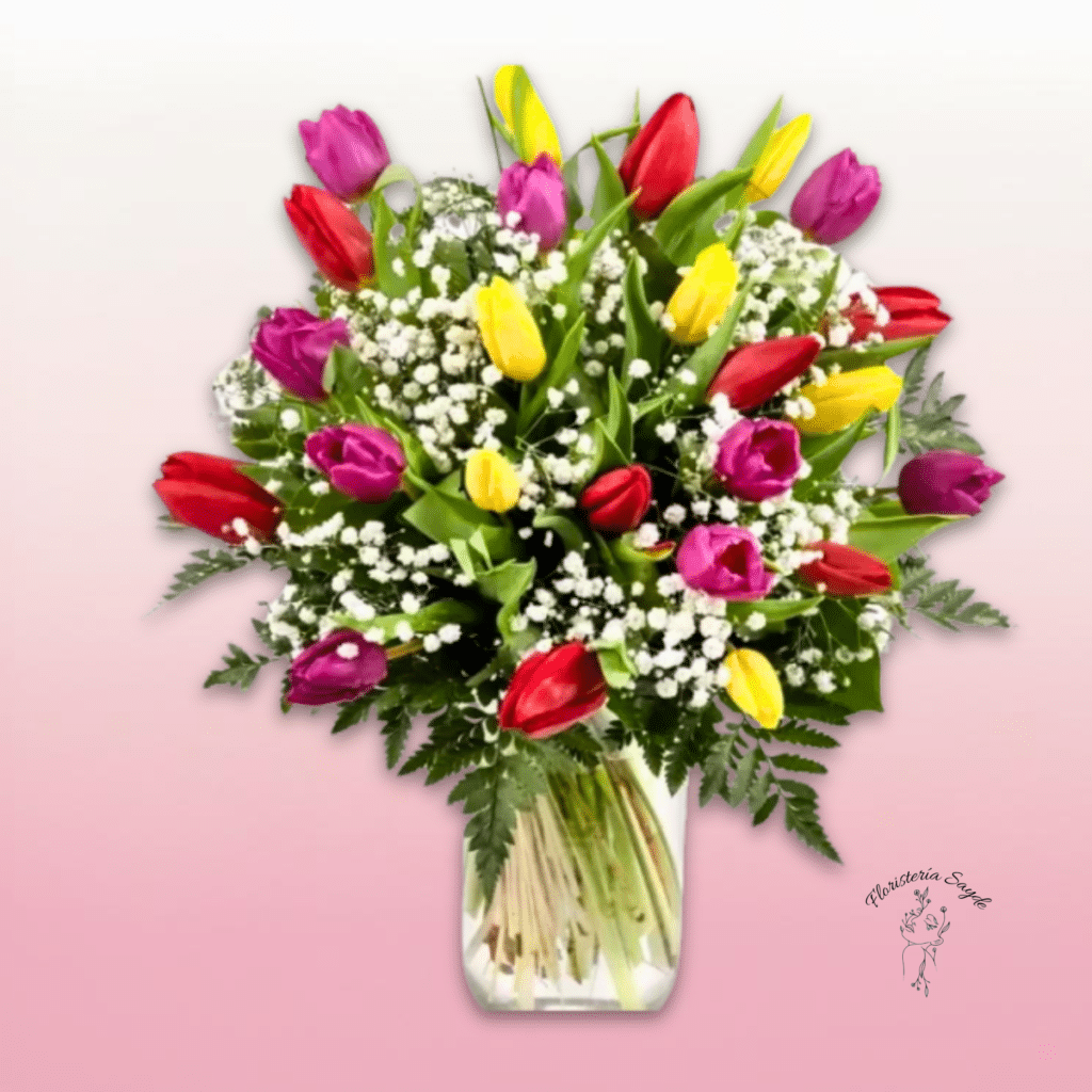 Ramo de tulipanes
