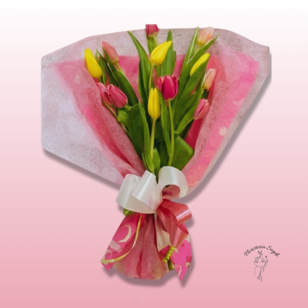 ramo de tulipanes