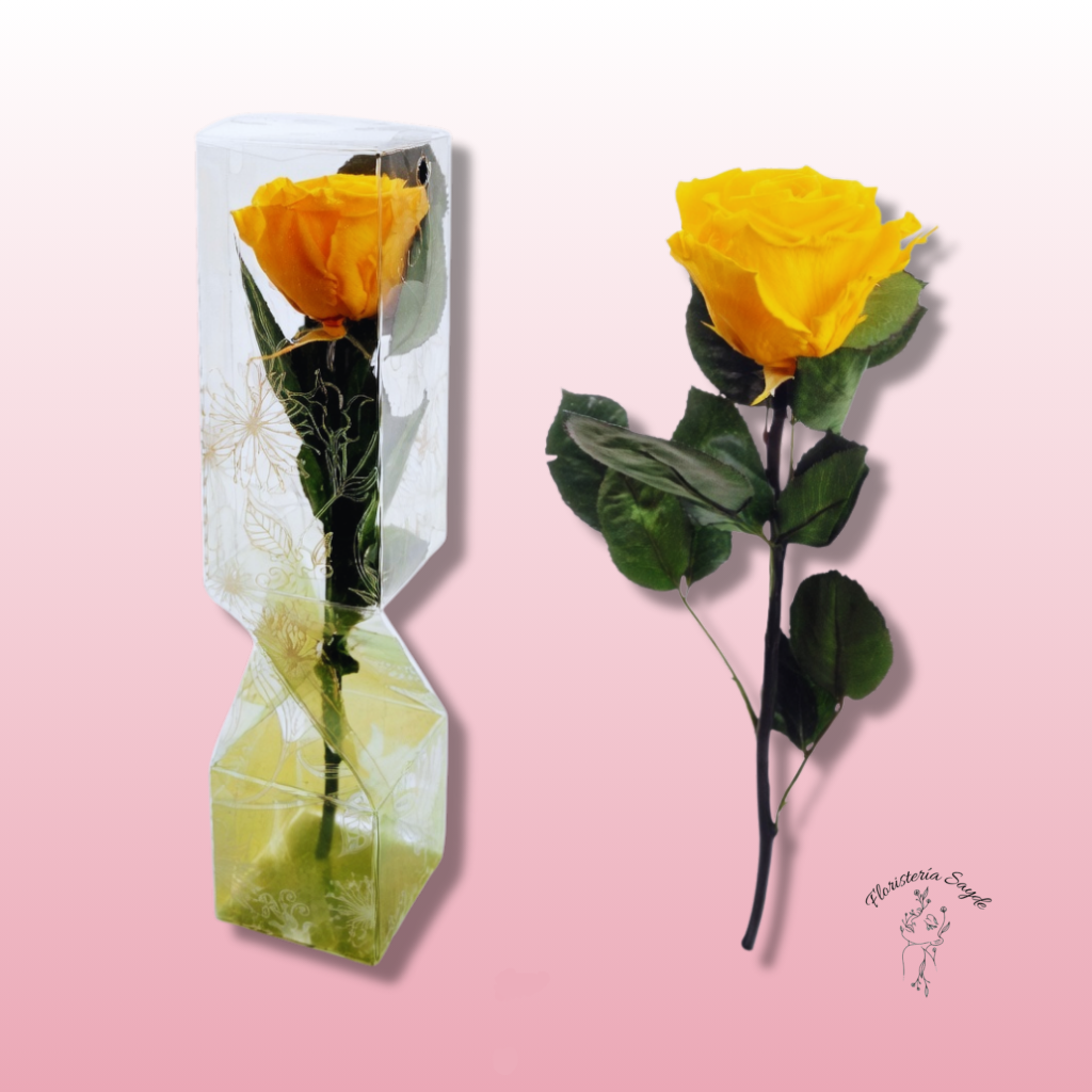 Floristeria Sayde (3) Rosa eterna amarilla