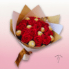 rosas con ferrero