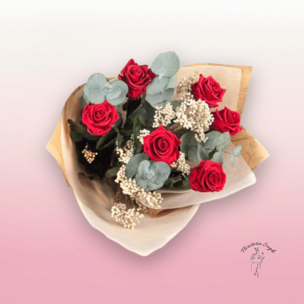 Ramo de rosas eternas