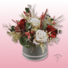 Centro de Flores Preservadas en Caja – Regalo Duradero y Elegante 1 centro de flores preservadas
