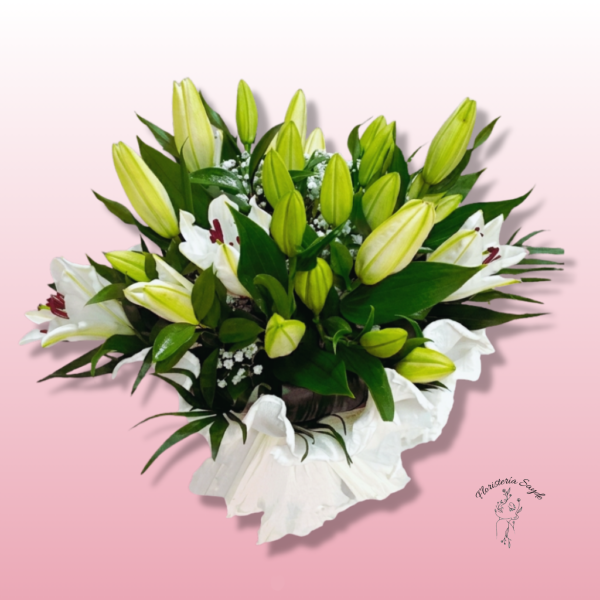 Ramo Lilium Blanco