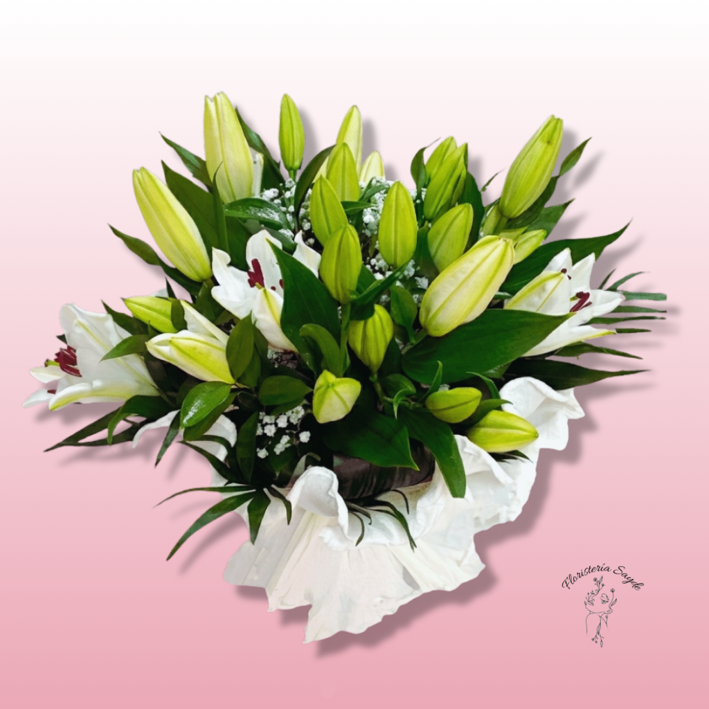 Floristeria Sayde - 2026-04-10T122730.519 Ramo Lilium Blanco