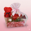 Pack Especial San Valentín - Floristería Sayde 🌹 2 Pack Especial San Valentín de Floristería Sayde, con oso de rosas preservadas, rosa roja eterna, bombones Lindt, cava Freixenet Rosado y caja decorativa. Un regalo romántico y duradero para expresar amor y gratitud.