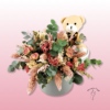 Ramo de Flores Preservadas con Peluche | Regalo Especial 1 Ramo de Flores Preservadas con Peluche | Regalo Especial