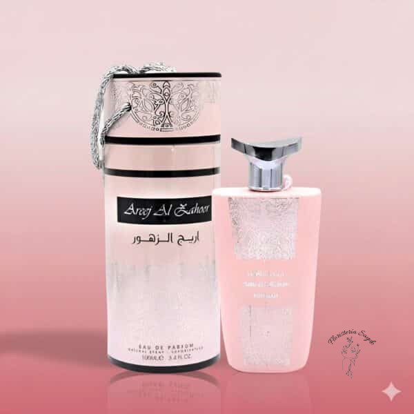 Areej Al Zahoor notas, perfume olor a limpio, perfume atalcado, fragancia almizcle blanco, perfume árabe mujer verano, Al Wataniah.