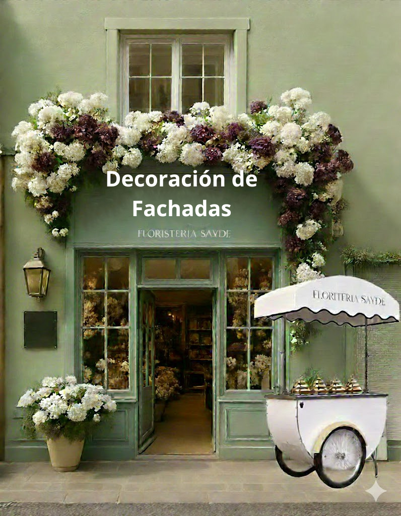 Decora tu Fachada con Flores Artificiales: Belleza Eterna sin Mantenimiento 2 Decora tu Fachada con Flores Artificiales: Belleza Eterna sin Mantenimiento 1