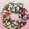 corona de flores variadas para difuntos 1 corona de flores variadas para difuntos
