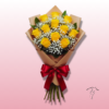 Ramo de Rosas Amarillas Radiante: La Perfección de las 12 Flores de Sayde 2 Ramo de rosas amarillas
