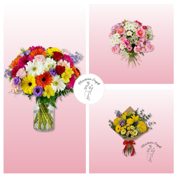 Ramo de flores frescas