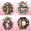 Crea tu propia corona floral - Floristería Sayde 2 corona floral