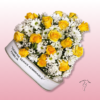 Corazón fúnebre | Floristería Sayde 1 corazon funebre